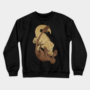 PROTOCERATOPS VS VELOCIRAPTOR Crewneck Sweatshirt